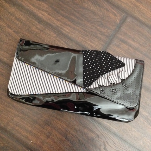 Irregular Choice Handbags - Irregular Choice Oversized Clutch Bag Retail $69